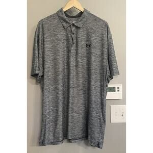 Under Armour Polo Shirt Heat Gear Loose Athletic Golf Active Casual Mens‎ XXL